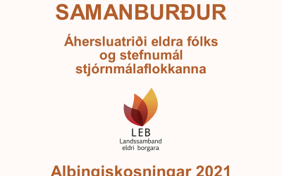 Samanburður LEB – Alþingiskosningar 2021